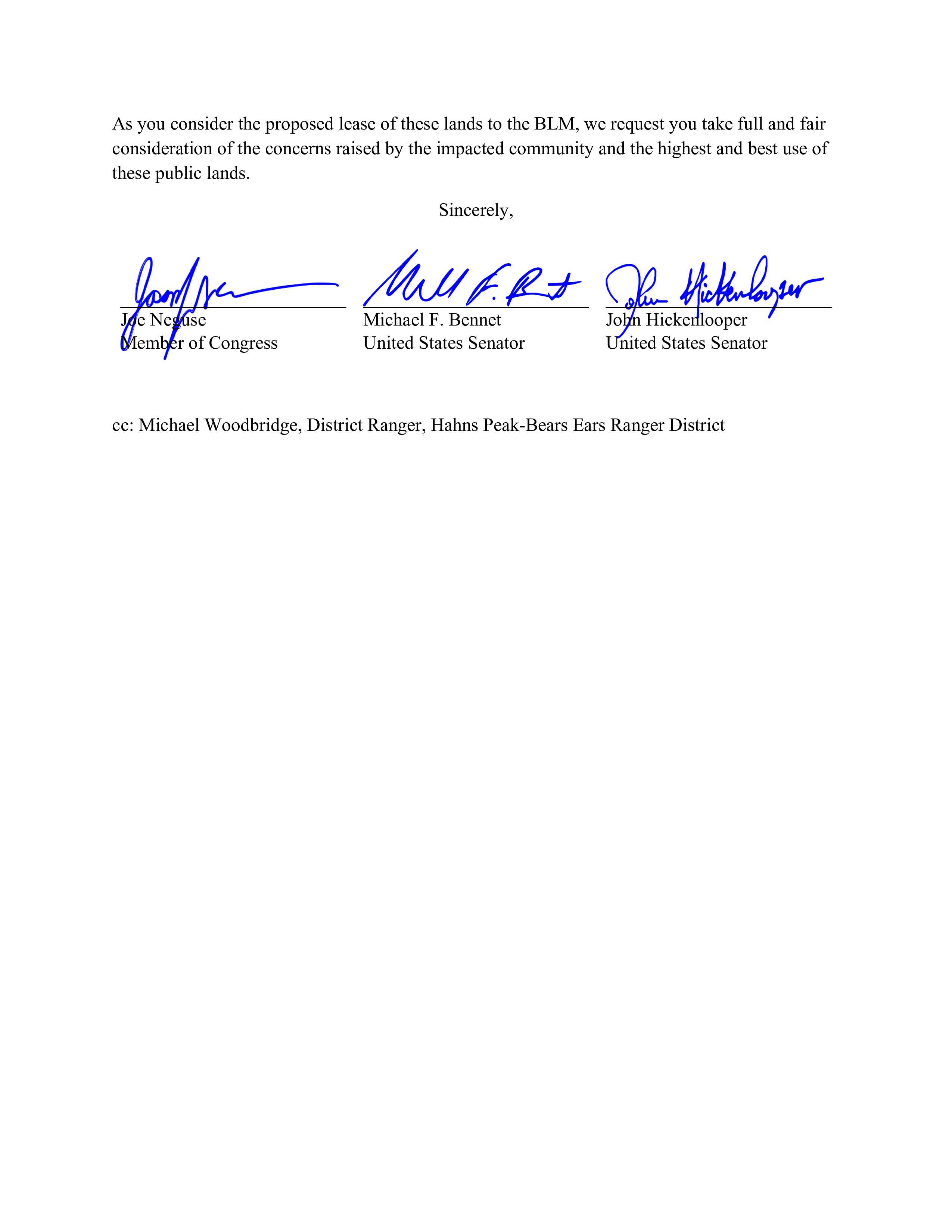 USFS Routt Letter 2